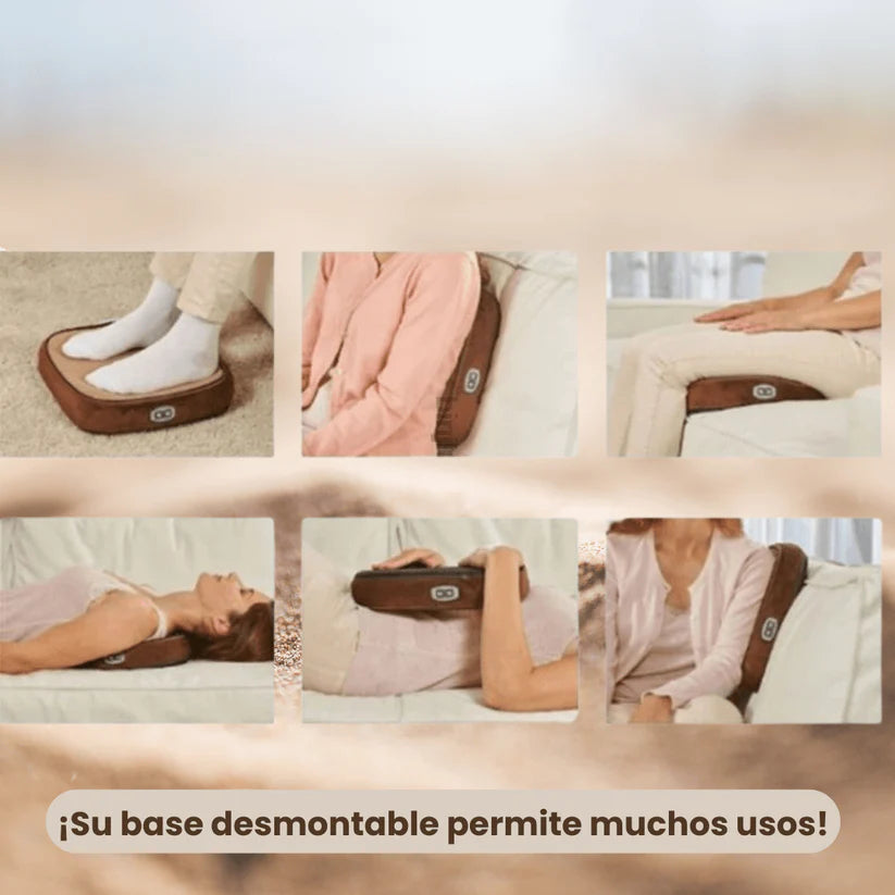 Calefactor de Pies Eléctrico con Masajeador