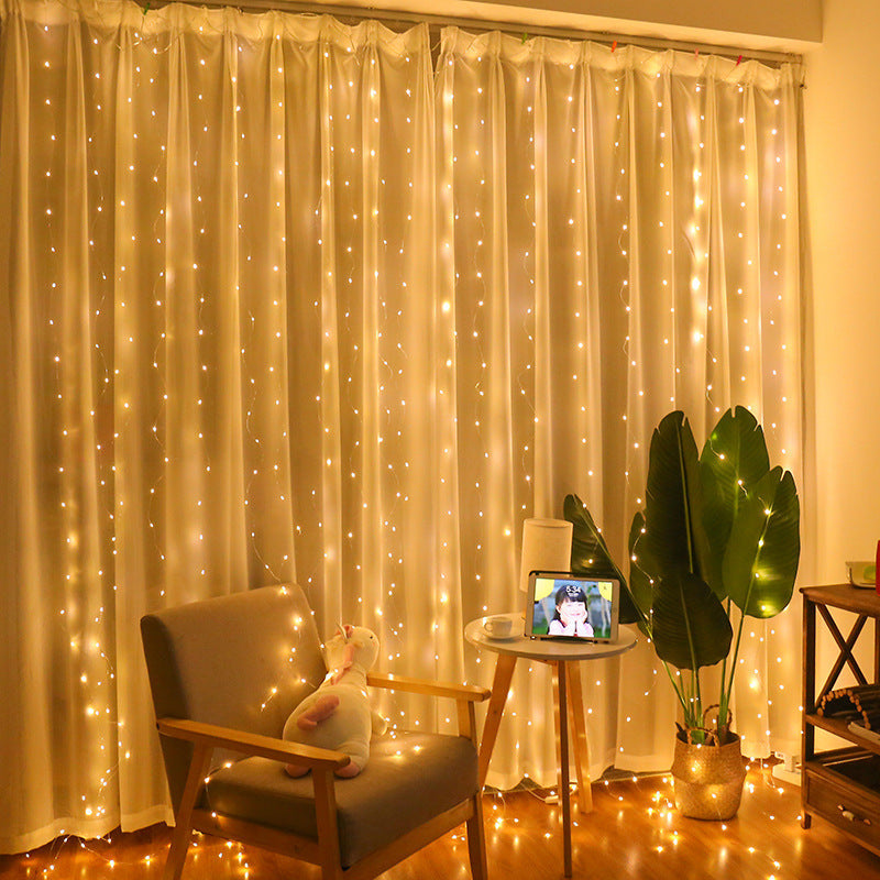 GlowCurtain™ – Ilumina tu espacio con calidez