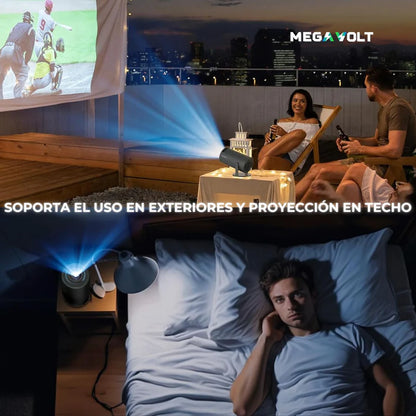 NovaBeam™ – Convierte cualquier muro en cine