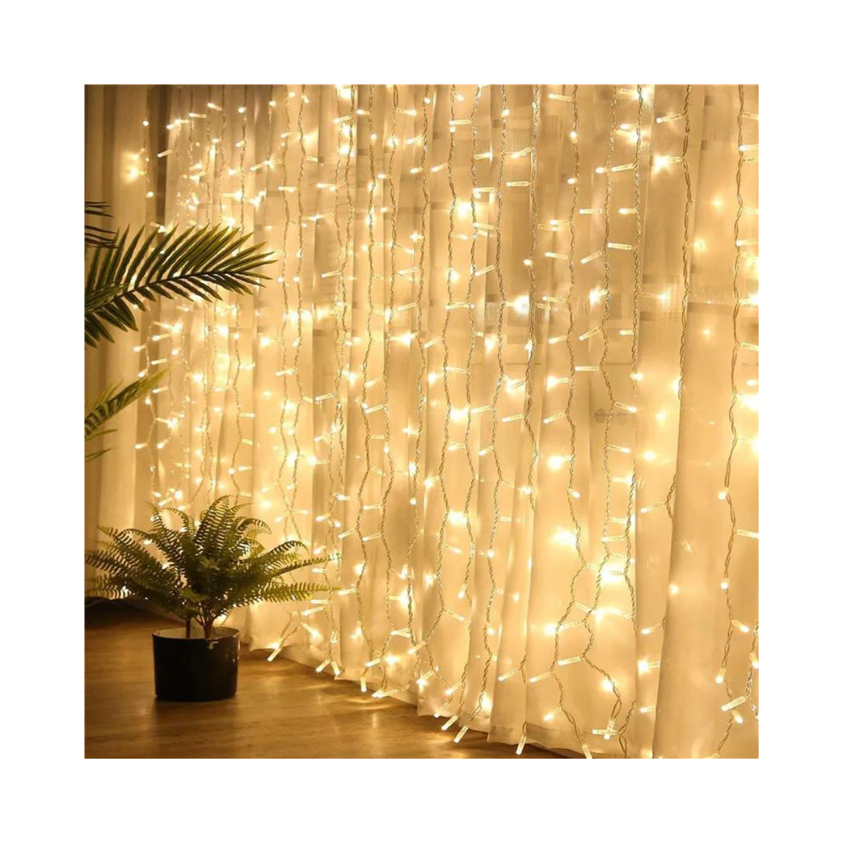 GlowCurtain™ – Ilumina tu espacio con calidez