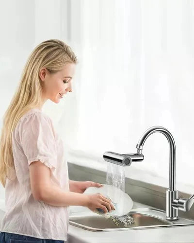 💧 Grifo de Cocina en Cascada Giratorio 360° 💦