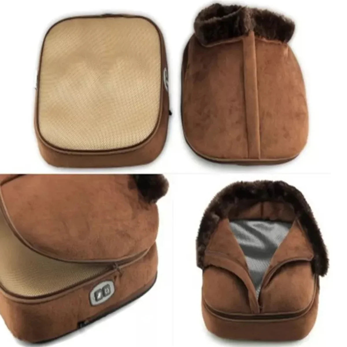 Calefactor de Pies Eléctrico con Masajeador