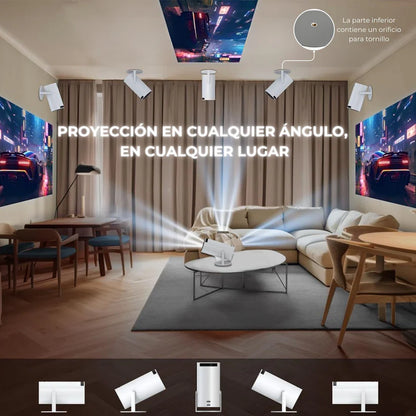 NovaBeam™ – Convierte cualquier muro en cine