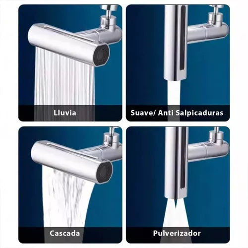 💧 Grifo de Cocina en Cascada Giratorio 360° 💦