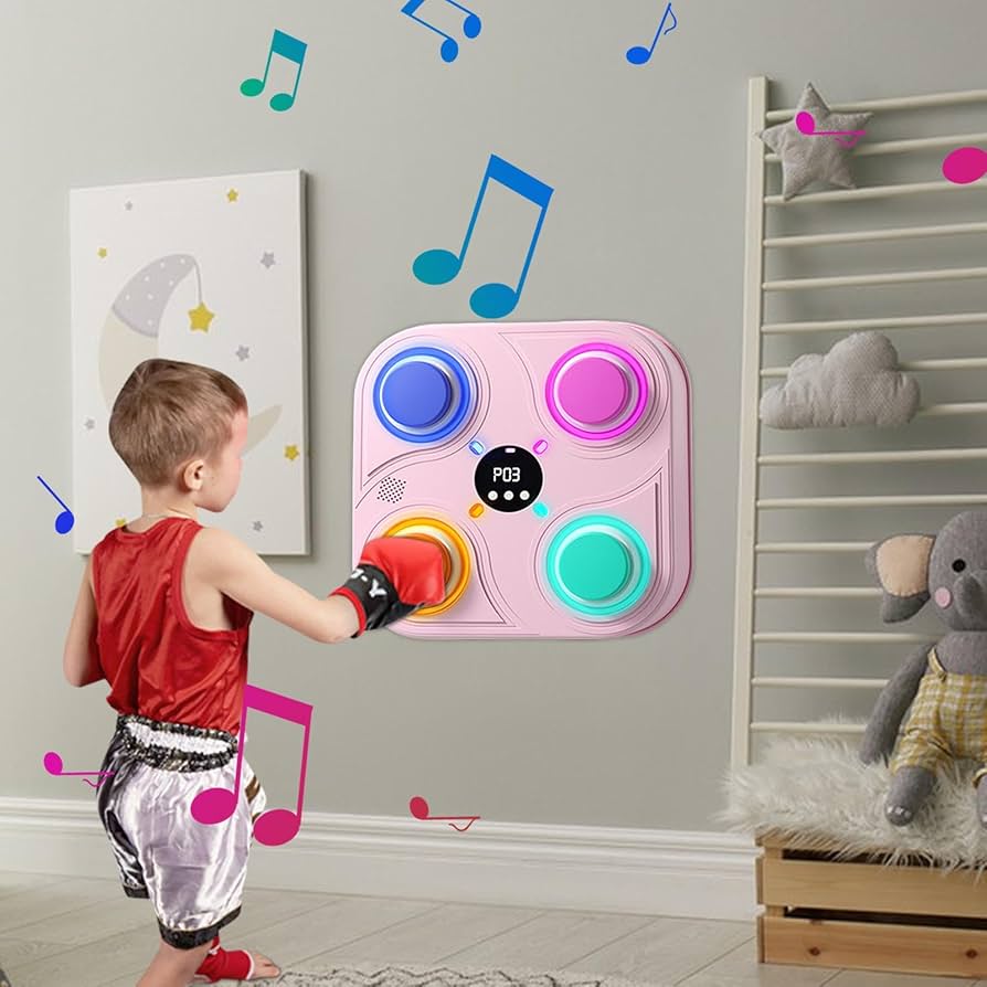 Máquina de Boxeo Inteligente Musical Niños