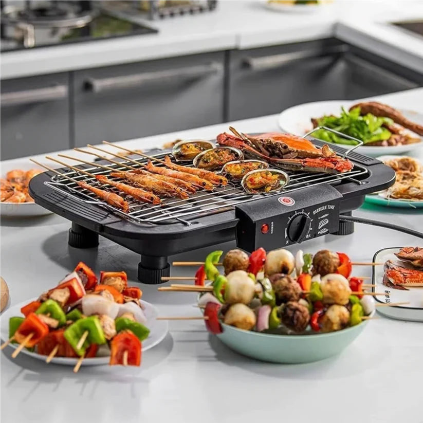 Plancha Eléctrica Zona BBQ + Hot Spot