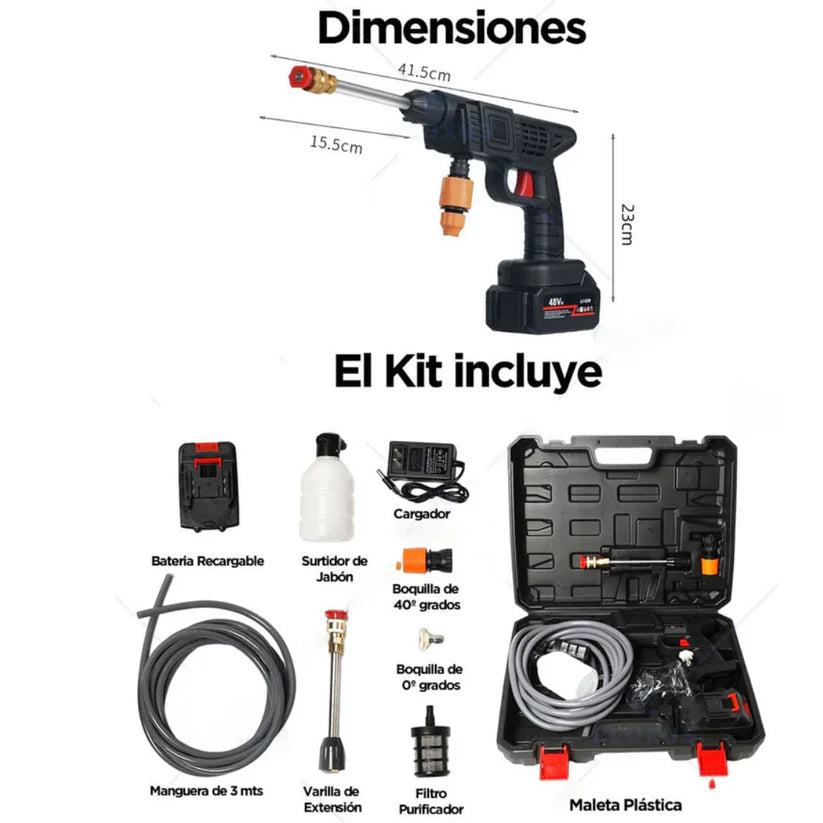HIDROLAVADORA CON 1 BATERÍA