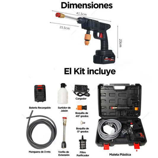 HIDROLAVADORA CON 1 BATERÍA