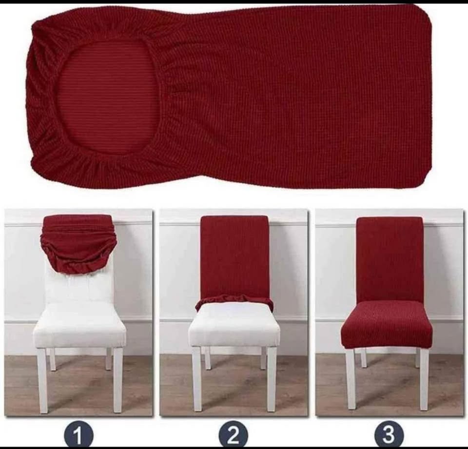 Fundas para Sillas Elasticadas – Pack de 6 | Renueva tu Comedor al Instante
