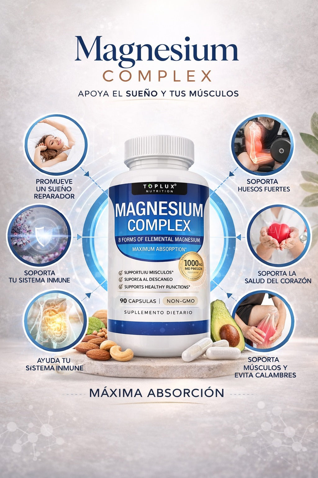MagnaVita8X™ - Vuelve a tener la energía, el descanso y el equilibrio que tu cuerpo necesita.